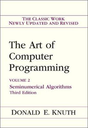 Art of Computer Programming, The: Seminumerical Algorithms, Volume 2