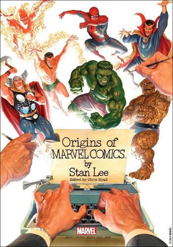 Cover image for Origins of Marvel Comics (Deluxe Edition)