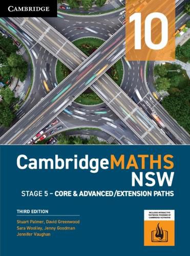 Cover image for CambridgeMATHS NSW Stage 5 Year 10 Core & Advanced/Extension Paths