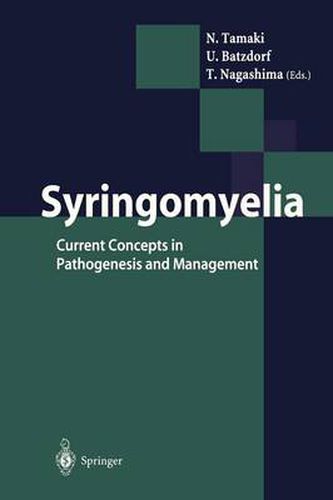 Cover image for Syringomyelia: Current Concepts in Pathogenesis and Management