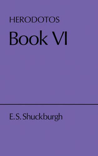 Cover image for Herodotus Book VI