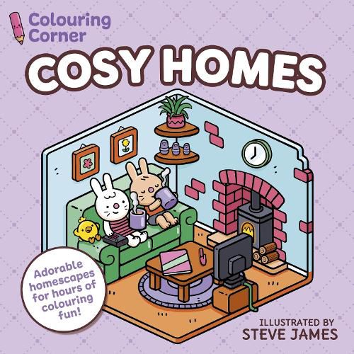 Cover image for Colouring Corner: Cosy Homes