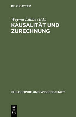 Cover image for Kausalitat und Zurechnung