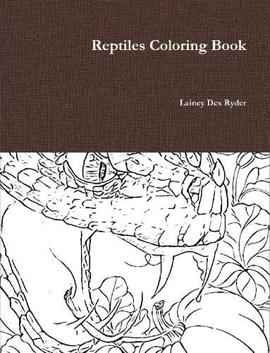 Cover image for Reptiles Coloring Book