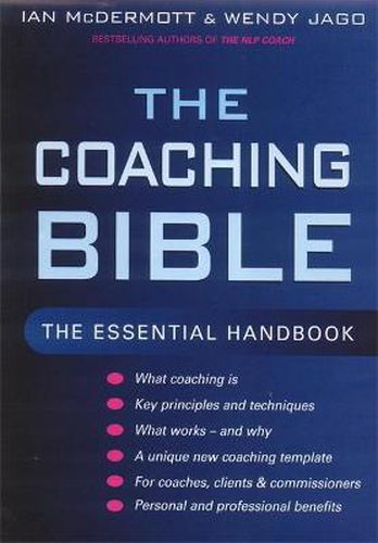 Cover image for The Coaching Bible: The essential handbook