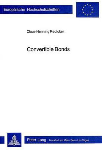 Cover image for Convertible Bonds