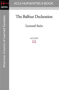 Cover image for The Balfour Declaration