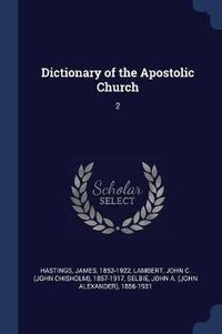 Cover image for Dictionary of the Apostolic Church: 2