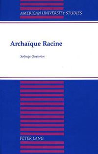Cover image for Archaique Racine