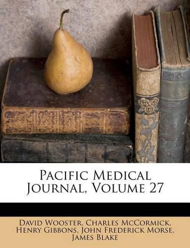 Cover image for Pacific Medical Journal, Volume 27