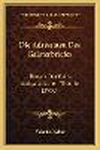 Cover image for Die Adressaten Des Galaterbriefes: Beweis Der Rein-Audgalatischen Theorie (1900)