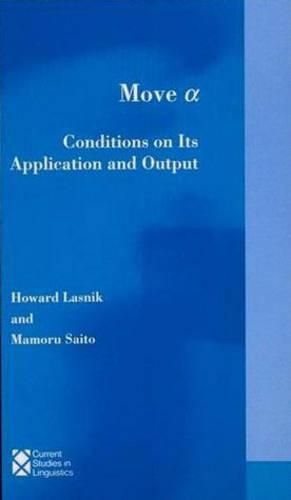 Cover image for Move Alpha: Conditions on Its Application and Output