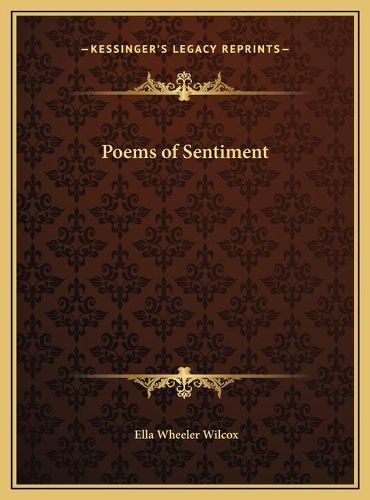 Poems of Sentiment