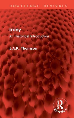Cover image for Irony