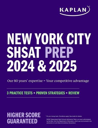 New York City Shsat Prep 2024-2025