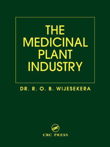 Cover image for The Medicinal Plant Industry