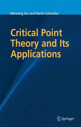 Cover image for Critical Point Theory and Its Applications