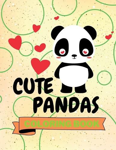 Cover image for Cute Pandas Coloring Book
