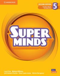 Cover image for Super Minds Level 5 Teacher's Book with Digital Pack British English