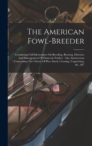 Cover image for The American Fowl-breeder