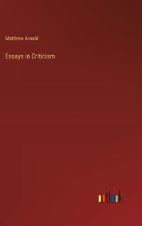 Cover image for Essays in Criticism