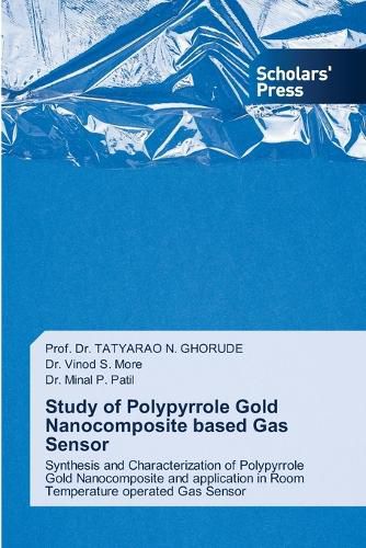 Cover image for Study of Polypyrrole Gold Nanocomposite based Gas Sensor