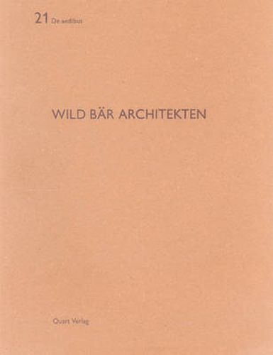 Wild Bar Architekten: De Aedibus 21