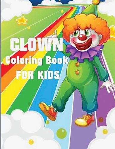 Cover image for Clown Coloring Book