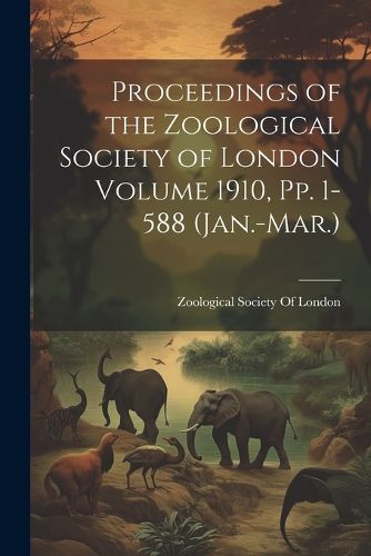 Cover image for Proceedings of the Zoological Society of London Volume 1910, pp. 1-588 (Jan.-Mar.)