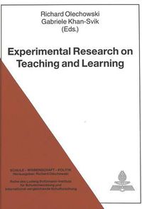 Cover image for Experimental Research on Teaching and Learning