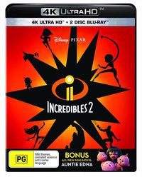 Cover image for Incredibles 2 | Blu-ray + UHD : Bonus Disc