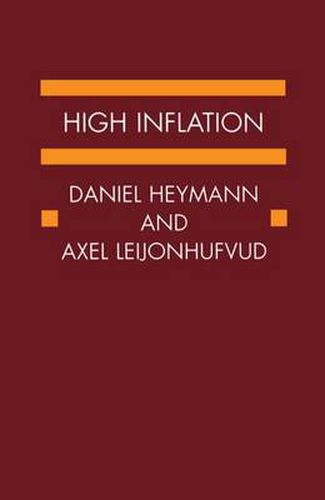 Cover image for High Inflation: The Arne Ryde Memorial Lectures