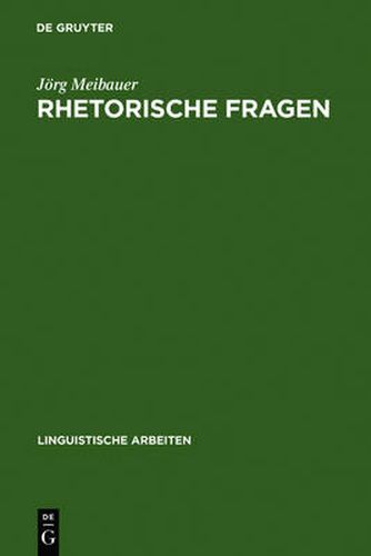 Cover image for Rhetorische Fragen