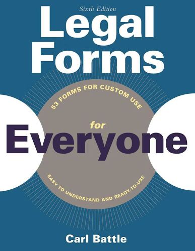 Cover image for Legal Forms for Everyone: Leases, Home Sales, Avoiding Probate, Living Wills, Trusts, Divorce, Copyrights, and Much More