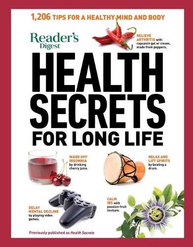 Cover image for Reader's Digest Health Secrets for Long Life: 1206 Tips for a Healthy Mind and Body