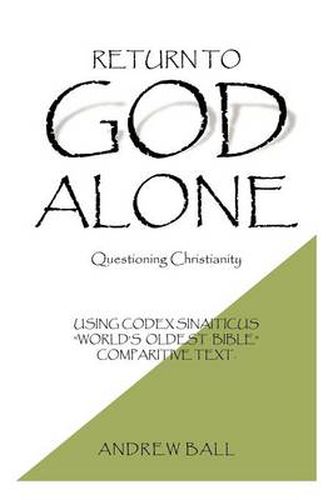 Cover image for Return to God Alone