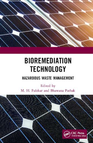 Cover image for Bioremediation Technology: Hazardous Waste Management