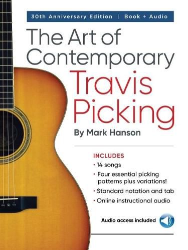 Cover image for The Art of Contemporary Travis Picking: Learn the Alternating-Bass Fingerpicking Style