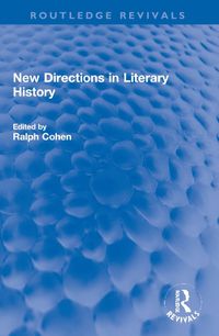 Cover image for New Directions in Literary History