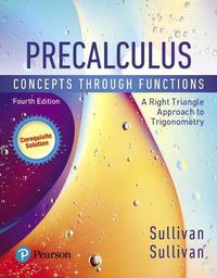 Cover image for Mylab Math with Pearson Etext -- 24-Month Standalone Access Card -- For Precalculus: Concepts Through Functions, a Right Triangle Approach to Trigonometry, a Corequisite Solution