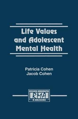 Cover image for Life Values and Adolescent Mental Health