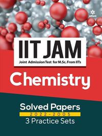 Cover image for IIT JAM Chemistry Solved Papers (2022-2005) and 3 Practice Sets