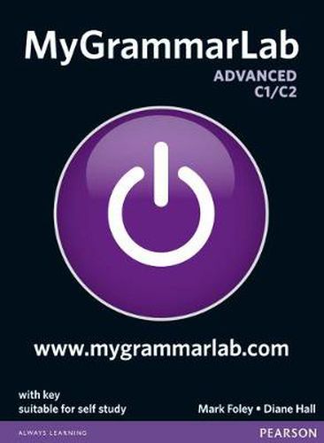 Cover image for MyGrammarLab Advanced with Key and MyLab Pack