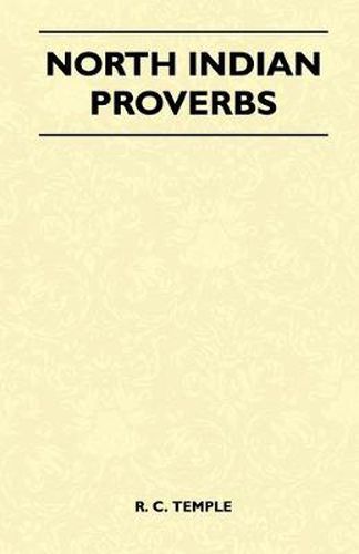 Cover image for North Indian Proverbs (Folklore History Series)