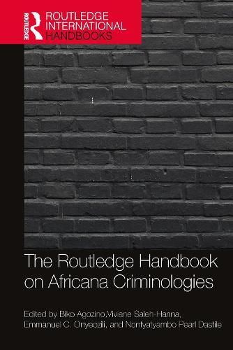 Cover image for The Routledge Handbook of Africana Criminologies