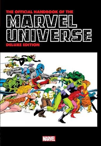 Cover image for Official Handbook Of The Marvel Universe: Deluxe Edition