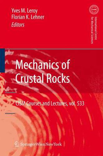 Cover image for Mechanics of Crustal Rocks