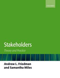 Cover image for Stakeholders: Theory and Practice