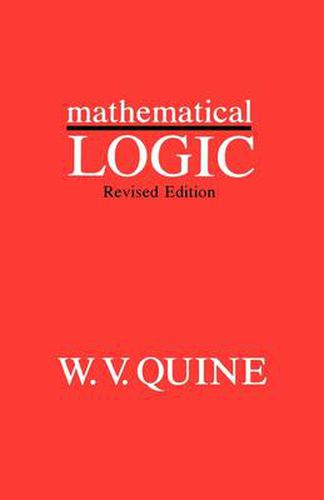 Cover image for Mathematical Logic: Revised Edition