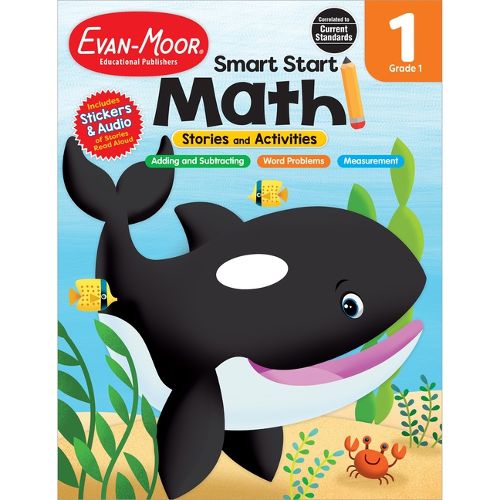Cover image for Smart Start: Math: Stories and Activities, Grade 1
